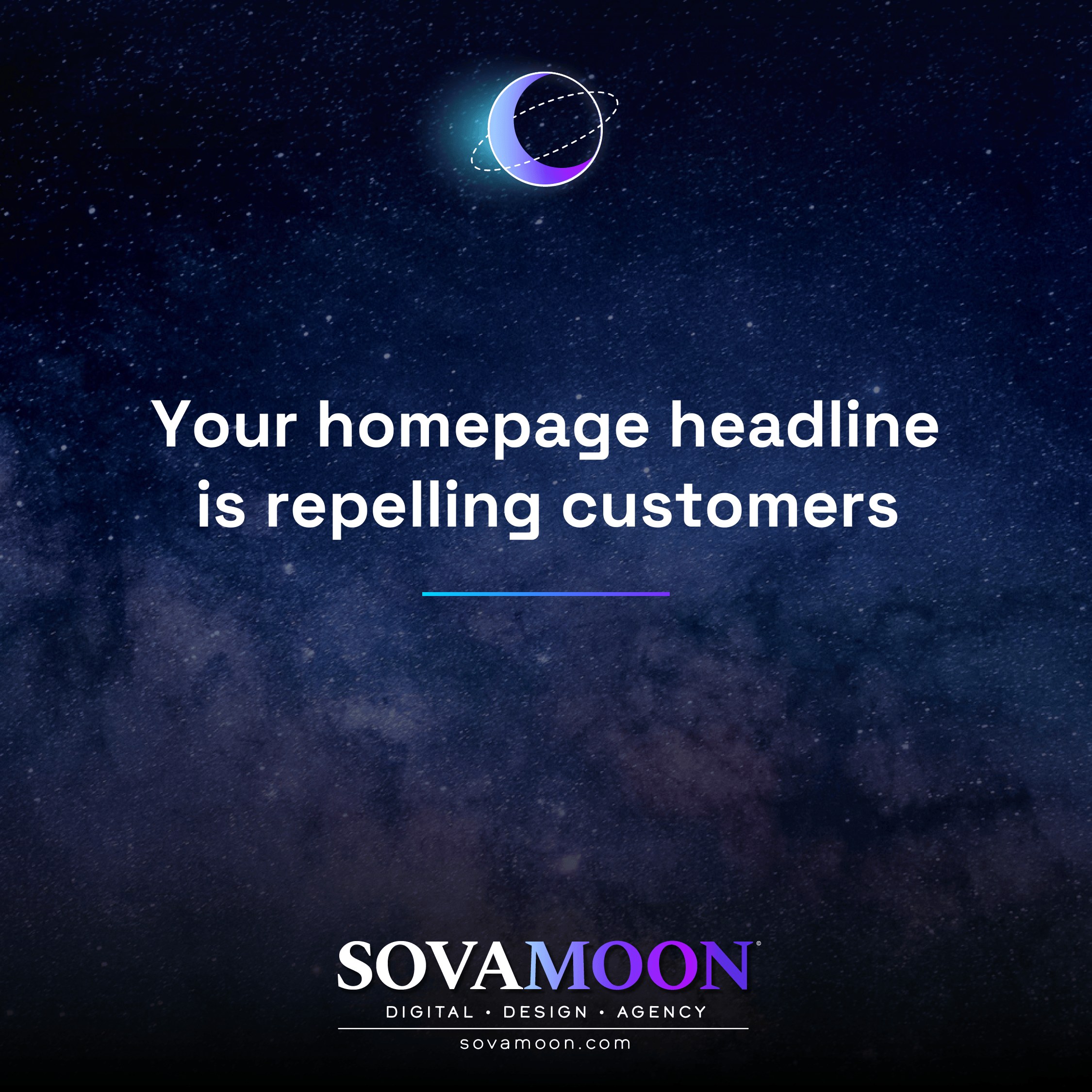 Your Homepage Headline Is Repelling Customers — Here's How to Fix It